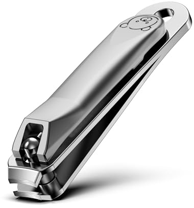 FVION Kids Nail Clippers, Small Jaw Baby Nail Clipper Trimmers for Infants and Toddlers, Precision Children Nail Clippers Nail Grooming Tool for Tiny Fingers and Toes - Silver
