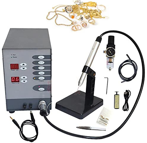 Kit de soldadura permanente de joyas, soldador automático por puntos para oro, aluminio, soldadura de titanio y ortodoncia, 50-600 A para restauración de joyas