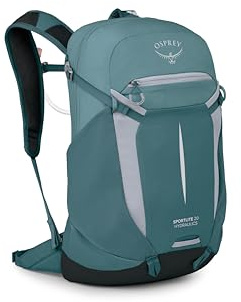Osprey Sportlite 20L Lightweight Hiking Backpack, Blue OS | daypack, travel daypack, camping pack, Blue color, OS size