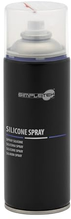 SIMPLETEK - Silicone Spray OLio Bomboletta Lubrificante Antiadesivo Antistatico Lucidante OL102 200ml (1 pezzo)