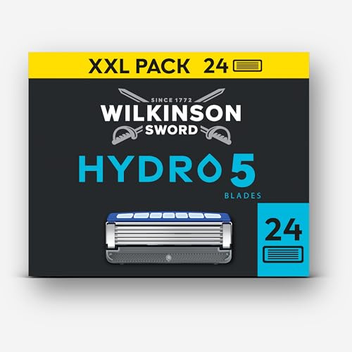 Wilkinson Sword Hydro 5 ersättningsblad för rakapparat, XXL 24-pack