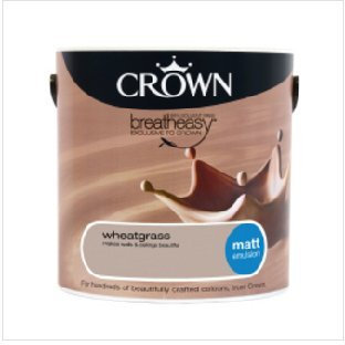 Crown Matt Emulsion 2.5L Wheatgrass