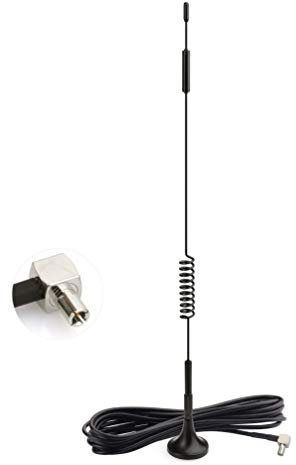 BINGFU 4G LTE Omni Antenne TS9 Adapter Magnetfuß Antenne Auto Handy Booster Repeater Antenne Kompatibel mit Huawei ZTE MiFi 4G LTE Mobil WLAN Hotspot AP