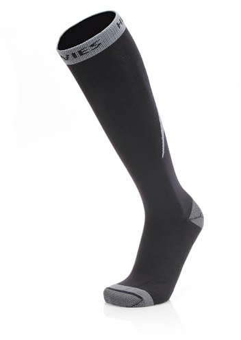 Howies Hockey Thin Fit Hockey Sock, Gray, Medium