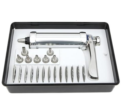 Juego Jeringas For Decoración Postres, Inyector De Relleno De Glaseado For Magdalenas Con 8 Boquillas De Glaseado Y 13 Discos Kits De Boquillas De Jeringa For Tuberías De Crema Postre For Pasteles