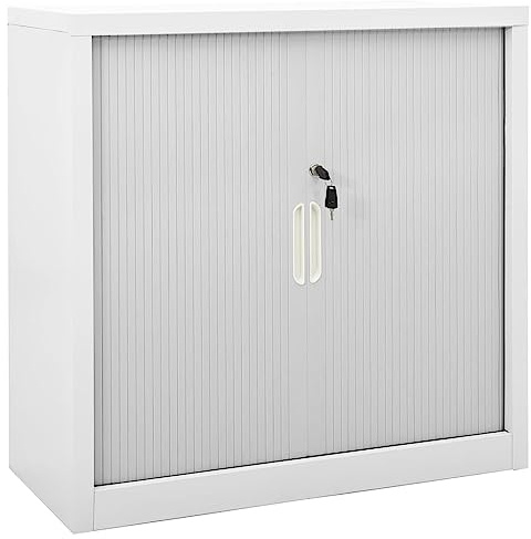 Générique Armoire à Portes coulissantes Gris 90x40x90 cm Acier,Casiers & armoires de rangement-336430