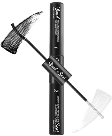 Zankie Colle À Cils Et Scellage Pour Cils, Colle À Cils En Grappe 2 En 1 Imperméable À Tenue Forte Et Durable Pour Extensions De Cils DIY, Colle À Cils En Grappe Pour Cils En Grappe Individuels