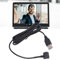 Cámara Web de Pantalla Media con Cámara Central, Cámara Web USB 1080P, Cámara Web USB para PC Eye to Camera, Micrófono Incorporado, para Reuniones de Youtube, Zoom, Conferencias