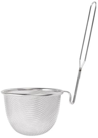 Passoire à pâtes avec poignée | Cuillère à spaghetti en maille fine, passoire micro-perforée de cuisine avec poignée pour pâtes, spaghetti, nouilles, boulettes