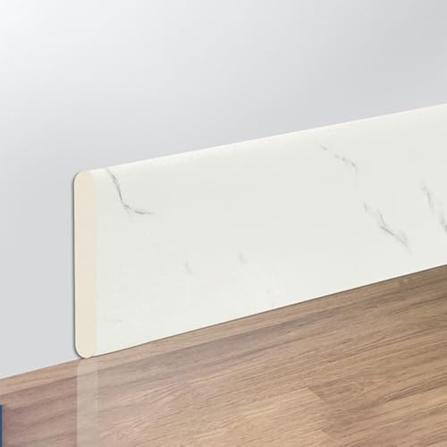 Autocollants muraux pour plinthe 200 cm x 8 cm - Décoration pour rebord de fenêtre, cadre de porte et coins - Matériau flexible - Couleur comme sur l'image