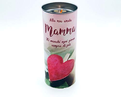 Ceri VOTIVI- T80 Eco- Pezzi 15-Durata 4 Giorni-LUMINI Candele (Mamma)