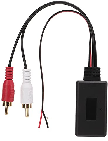 Módulo Bluetooth Inalámbrico Universal para Coche, Adaptador de Música, Cable de Audio Auxiliar RCA, Módulo Inalámbrico Bluetooth para Coche, Adaptador AUX RCa para Alpine