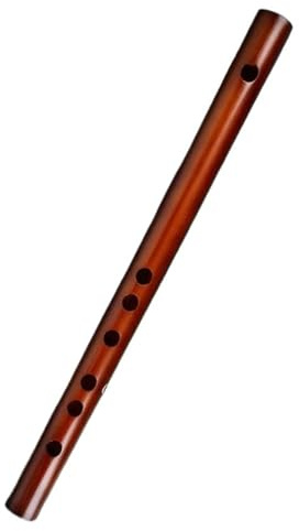 Flauta Bambú Flauta de bambú en tono C para principiantes sin membrana estilo antiguo mini instrumento musical de autoaprendizaje entrada de base cero