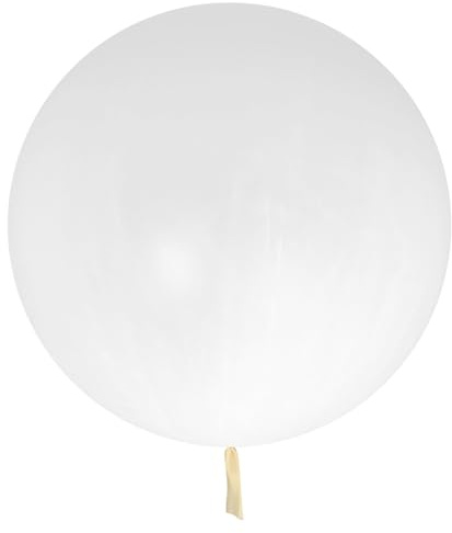 Ciieeo Pallone meteorologico gigante in lattice da 48 pollici/50 g, per osservazioni meteorologiche, studi meteorologici, riprese aeree, decorazioni per feste