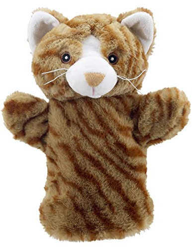 The Puppet Company Cat (Ginger) - Eco Animal Puppet Buddies, Brown