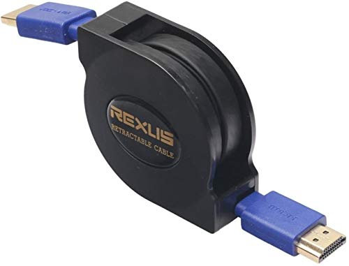 XCC HDIM Cable HD Line Retractable Automatic Shrink Computer TV Connection Set-top Box HDMI Line 1080P1.8 Meters (Size : 1.8m)