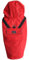 JoyDaog Premium-Regenmantel Mit Kapuze für Mittelgroße Hunde, Outdoor-Sport, Wasserdichte Regenjacke, Welpen-Regenmantel Mit Taschen, Rot, Größe L