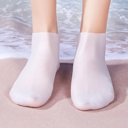Calzini da Immersione,Calze da Nuoto Antiscivolo per Uomo Donna,Calzari Beach Volley Impermeabili,Resistente all'usura e ai graffi calzini in silicone,per Subacquee,Spiaggia,Snorkeling,Surf,Vela