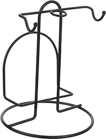 BESTOYARD Eisen Metall Tassenhalter Und Tellerständer Tisch-Organizer Stabiles Rostfreies Trockenregal Für Zuhause Büro Oder Ausstellungsräume Vielseitiger Becherhalter Und Geschirrdisplay