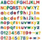 Lettere Magnetiche per Bambini, 105 Pezzi Magneti Alfabeto per Lavagna Magnetica e Frigo, Set Alfabetiere con Numeri per Lavagnetta Magnetica, Calamite per Prescolare Apprendimento e Ortografia Gioco