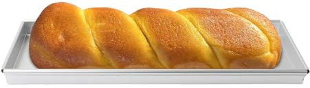 Molde para tartas, aleación de aluminio antiadherente, bandeja rectangular para servir postres, aperitivos, dulces, jugos, fiestas, hogar, cafetería, hotel, restaurante, cocina, centro comercial