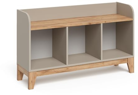 VitaliSpa Panca per bambini Malia, Cashmere/Artigianale, 107.2 x 63.8 cm, adatto come seduta e superficie d’appoggio per bambini