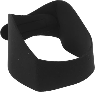 GRIRIW Diadema para Natación Orejeras de Neopreno Ajustable Negra 63X10 CM Protección Auditiva para Piscina y Buceo Accesorios para Deportes Acuáticos