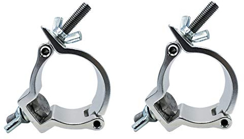 Gchee Stage Light O-Clamp 1.25in-1.38in Pipe 165lbs 2 Pack