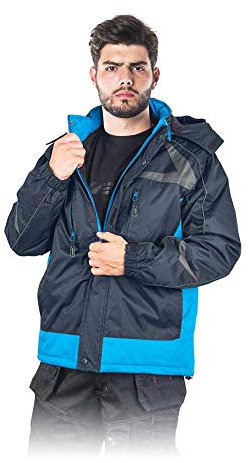 Reis Zealand_Gnxxl gefütterte Schutzjacke, Dunkelblau-Blau, XXL Größe