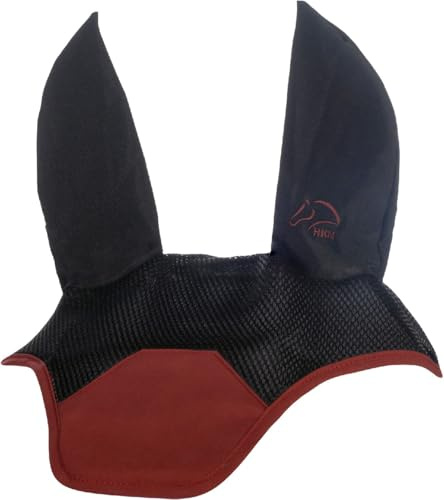 HKM Sports Fliegenhaube, Bordeaux, Warmblut