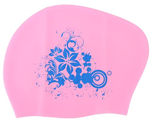 Mtlavishness Cuffia da Nuoto in Silicone per Capelli Lunghi Cuffia da Bagno Impermeabile per Donne e Uomini Immersione Elevata Elasticità Materiale Resistente agli Strappi