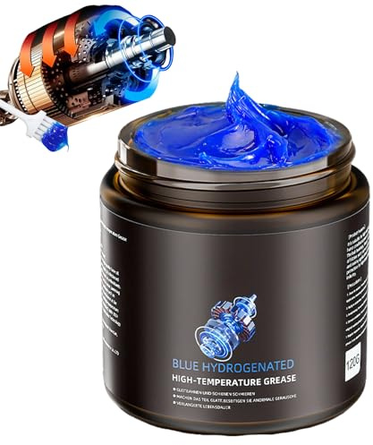 Grasso ad alta temperatura | Lubrificante impermeabile, antiruggine e durevole | Grasso cuscinetto ruota, adatto per uso domestico, interno ed esterno, garage, manutenzione, macchine elettriche