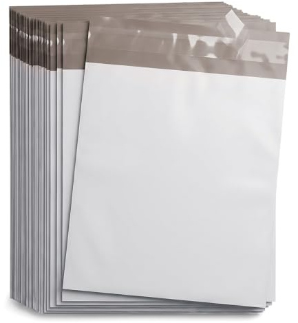 Lot de 100 Pochette Envoie Colis 16x22 cm, AutoadhéSive | Enveloppe Plastique Expedition, Petite Sac D'expédition Opaques, Sac Envoie Colis Imperméable pour Contenir de Petits Objets