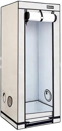 Weedness HOMEbox Ambient Q60+ Growbox 60x60x160 cm - Growing Tent Growing Cabinet Grow Tent Growing Box Growing Tent Homebox Lightproof cultivation Grow Indoor