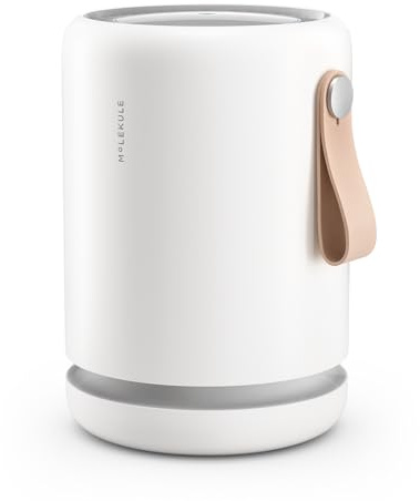 Molekule Air Mini+ | Luftreiniger mit Partikelsensor und PECO-Technologie gegen Rauch, Allergene, Schadstoffe, Viren, Bakterien und Schimmelpilze | 23 m²