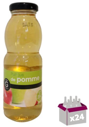 24x25cL - Pur jus de pomme RIOBA- 6L