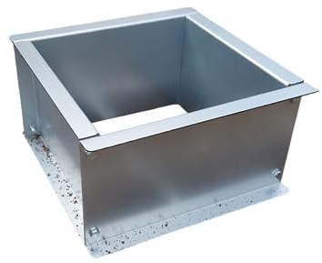 Framola Stampo a forma di base in calcestruzzo riutilizzabile e forma di casseforme (230x230x150mm)