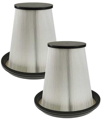 vhbw 2x förfilter kompatibelt med Pullman Ermator S26 dammsugare dammsugarfilter, runt filter