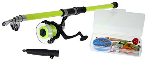 Storfisk Kinder Angel Einsteigerset für Kinder mit Transporttasche und vielen Teilen