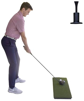The Original Country Club Elite® by Real Feel Golf Mats® 1' X 3' Hitting Strip| Heavy Duty Commercial Practice Mat | Accepts A Real Tee | Swing Down and Through | Indoor/Outdoor