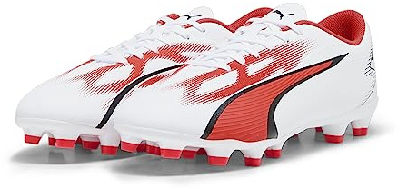 Puma Homme Ultra Play FG/AG Chaussure de Football, Black Fire Orchid, 43 EU