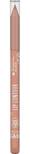 lavera Lip Contour - Warm Brown 03 - Samtig-mattes Finish - cremiger Auftrag - Bio-Kokosöl & Bio-Sheabutter - VEGAN