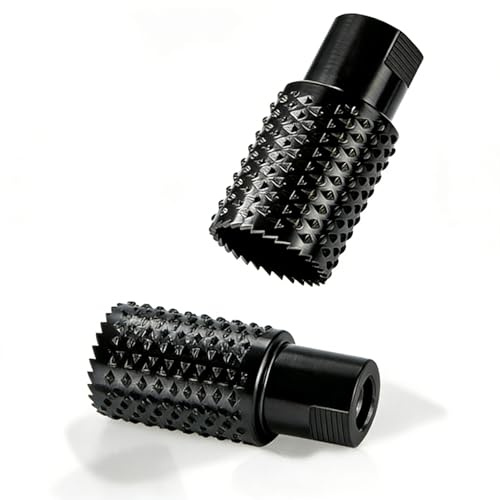 Hårdmetall frässtift med pannkugg, 20 mm/25 mm/30 mm svart kolstål volframkarbid, rotationsfräs, kulmejsel, filsliphuvuden för polering gravyr (20 mm)