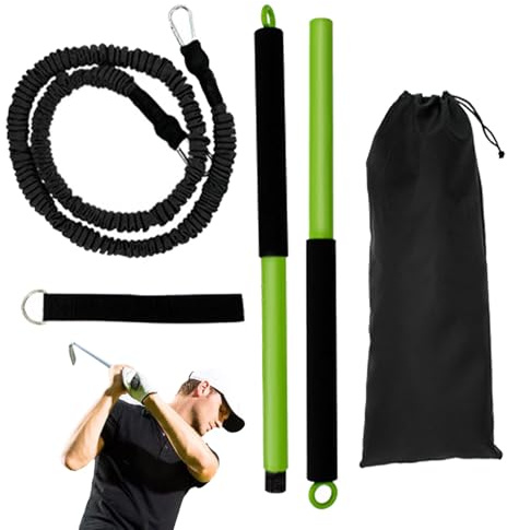 Attrezzo Di Allenamento Per Il Swing Del Golf | Attrezzatura per Golfisti per ed Equilibrio,Per L'Allenamento 'Equilibrio Nel Golf - Per Donne, Uomini, Padre, Fidanzato, Papà, Flessibilità e Potenza