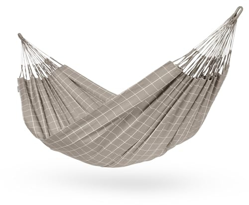 La Siesta® Brisa Almond Classic Hamac - Détente en Plein Air Résistant aux Intempéries pour Hamac Kingsize, Relaxation Authentique et Confortable