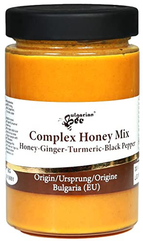 450 g Mezcla de Miel con Jengibre, Cúrcuma, Pimienta Negra