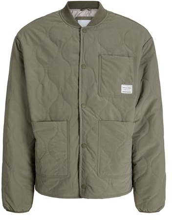 Jack & Jones Chaqueta Jjhero Liner para Hombre, Dusty Olive, M, Verde Oliva, M