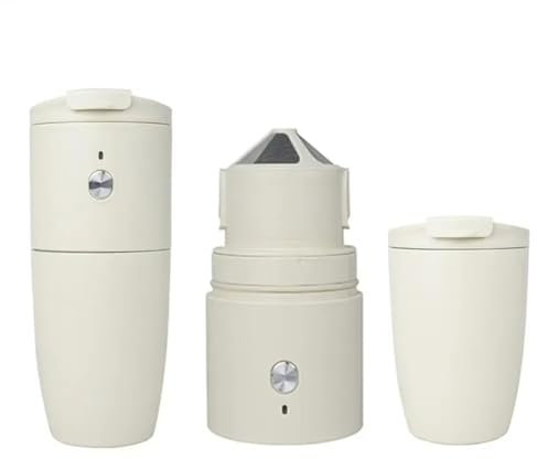 Kdouehg Macchina da Caffè Integrata con Macinacaffè per Americano, Ideale per Uso Ufficio.