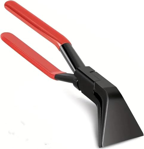 Pinza piegatrice piegata a 45°, con manico antiscivolo, strumento per piegare e lisciare lamiere (60 mm)