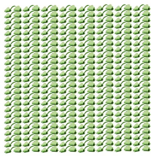 Abrazaderas para de Invernadero | 200 Piezas Pinzas para de Plantas,Sujetadores de Tubo para Fijar Film - Instalación para Sustitución de y Mallas de